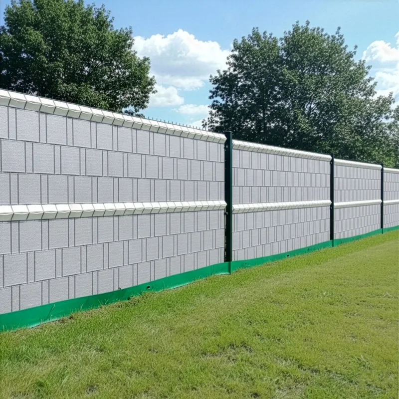 Light Grey Fence Tape 4.75 cm x 50 m, 450 g/m² FN0013
